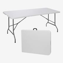 Super Deal Portable Plastic Folding Table