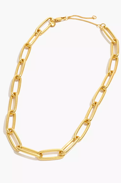 Madewell Large Paperclip Chain Necklace