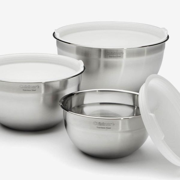 Cuisinart Stainless Steel Mixing Bowls With Lids