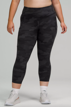 LULULEMON - white camo leggings, 23