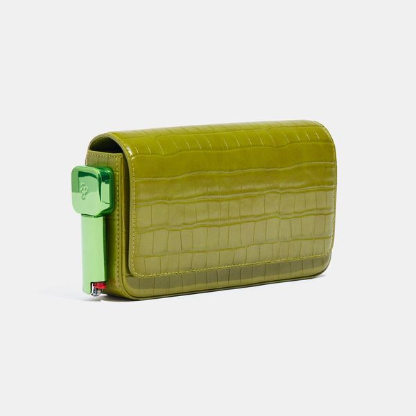 Edie Parker Burn Clutch