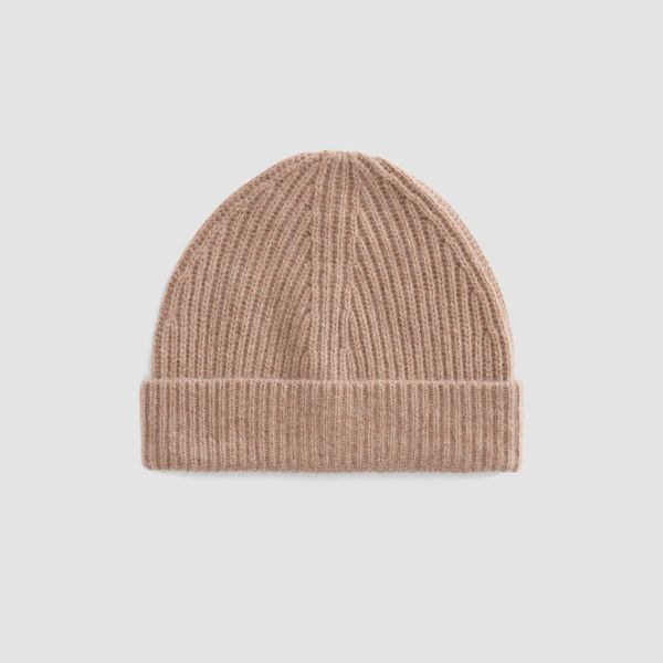 Everlane The Cashmere Fine Rib Beanie