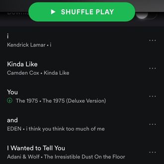 I Made My Crush A Spotify Playlist Memes Spike