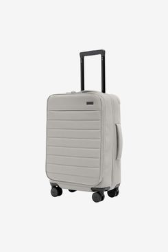 Away Carry-On Luggage, Softside Suitcase with Spinner Wheels