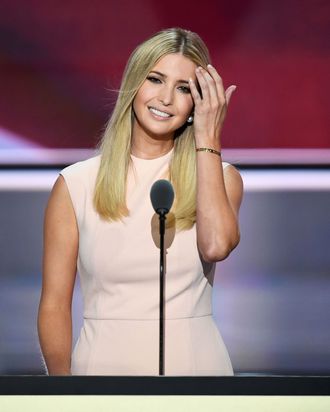 Ivanka Trump, cuff-orderer.