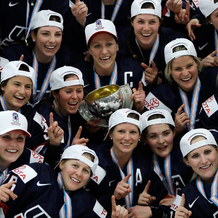 The U.S. Women’s Hockey Team Won a Fourth World Championship