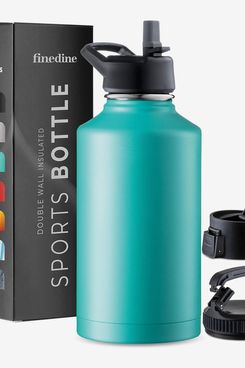 FineDine Insulated Water Bottle With Straw
