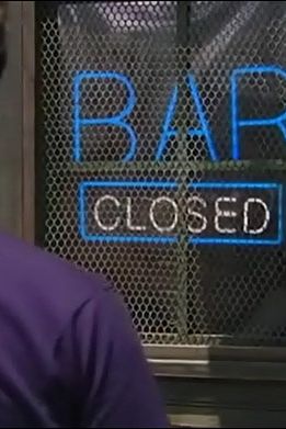 Charlie turns on the bar's "Closed" sign every morning because he believes that it says "Coors."