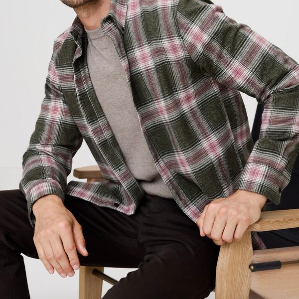 Banana Republic Standard-Fit Lightweight Flannel Shirt