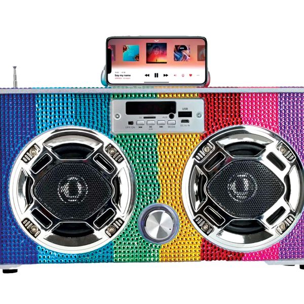 Kido Rainbow Bling Boombox