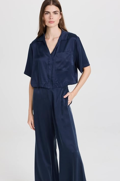 Lunya Washable Silk High Rise Pant Set