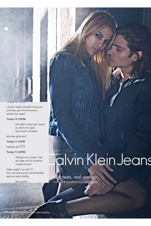 perderse Autonomía Todo tipo de Calvin Klein's Fall Denim Ads Redefine the Meaning of 'Sex Sells'