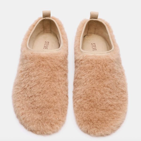 Steve Madden Mino Faux Fur Tan
