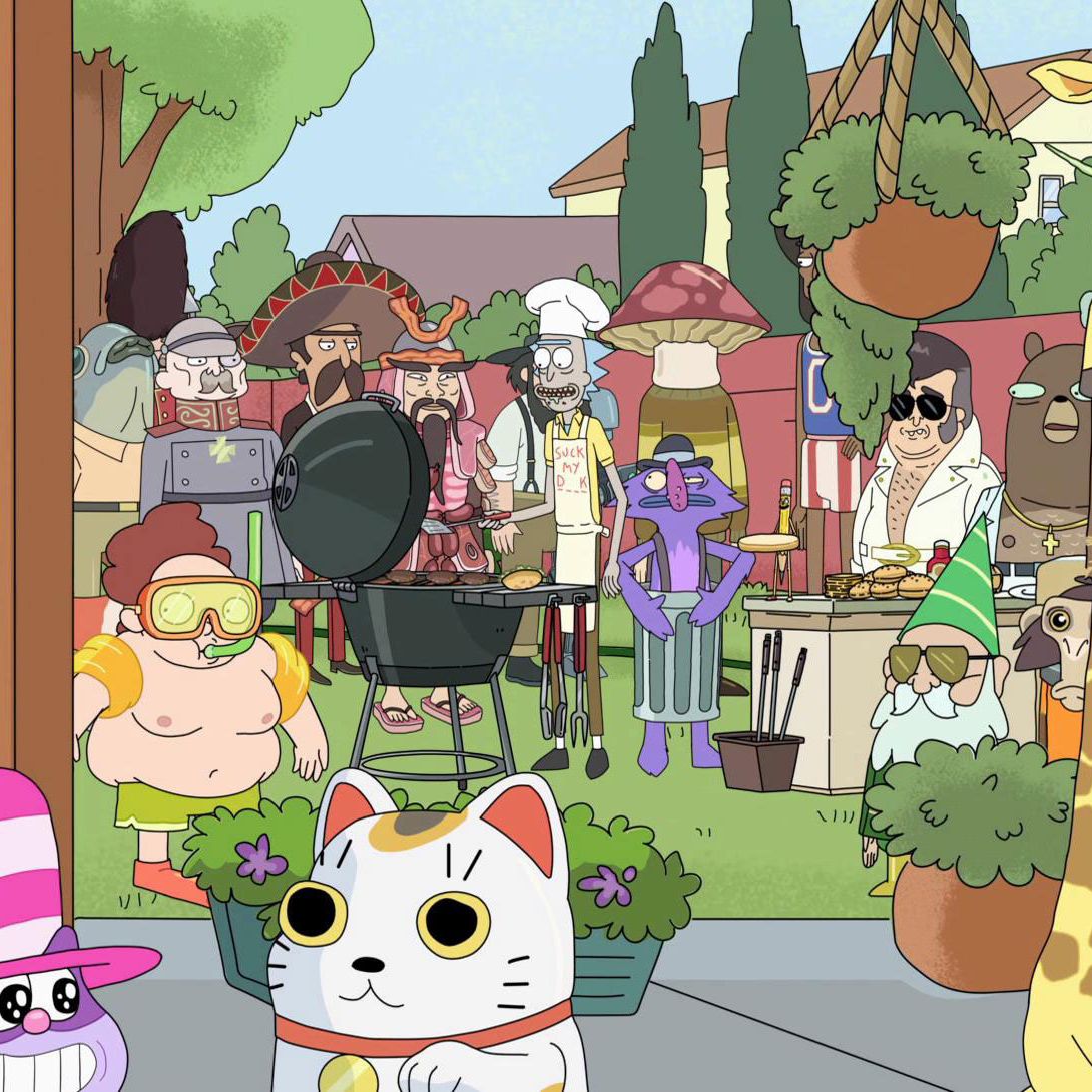 Adult Swim: Mr Pickles Season Four Promo ; Rick and Morty Gets