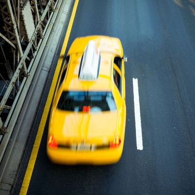 Cab Yellow Taxi New York City Traffic