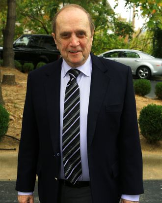 Comedian Bob Newhart attends a memorial service for entertainer Andy Williams on October 21, 2012 in Branson, Missouri. Williams died on September 25, 2012 at the age of 84 after battling bladder cancer.