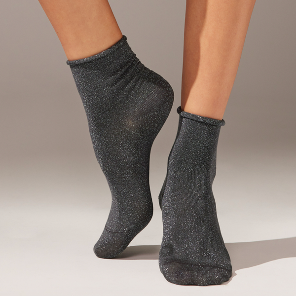 Calzedonia Glitter Detail Short Socks