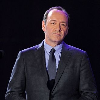Actor Kevin Spacey speaks onstage during the 16th annual Critics' Choice Movie Awards at the Hollywood Palladium on January 14, 2011 in Los Angeles, California.