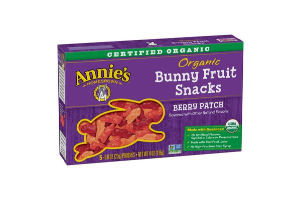 Annie’s Organic Bunny Fruit Snacks, Berry Patch