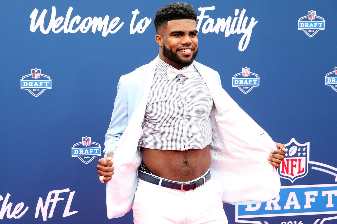NFL Player Wore a Very Distracting Crop Top