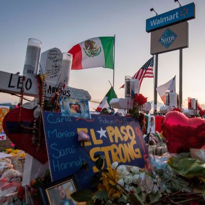 Scenes from a vigil to the 22 people killed by gunman Patrick Crusius in El Paso last year.