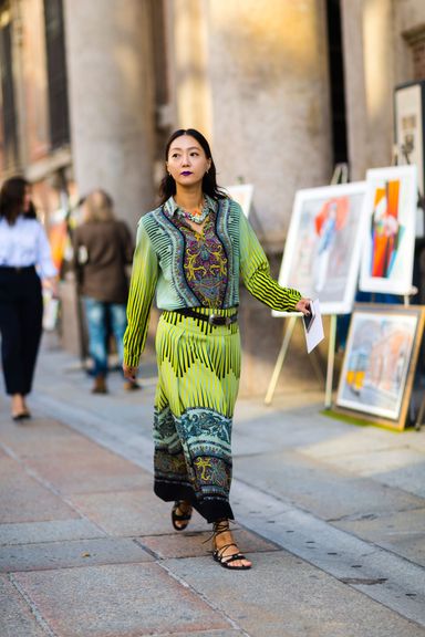 More of the Best Street Style From Milan Fashion Week