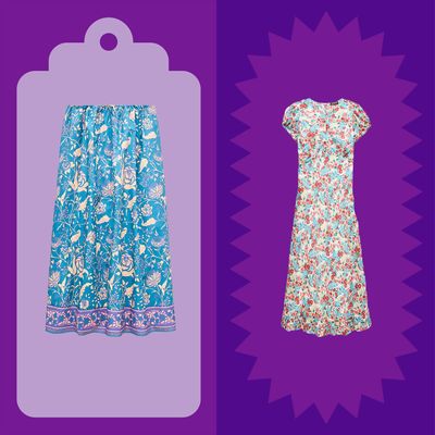 sachin and babi light blue dress J.Crew Maryam Nassir Zadeh X drop-waist midi skirt in ramie