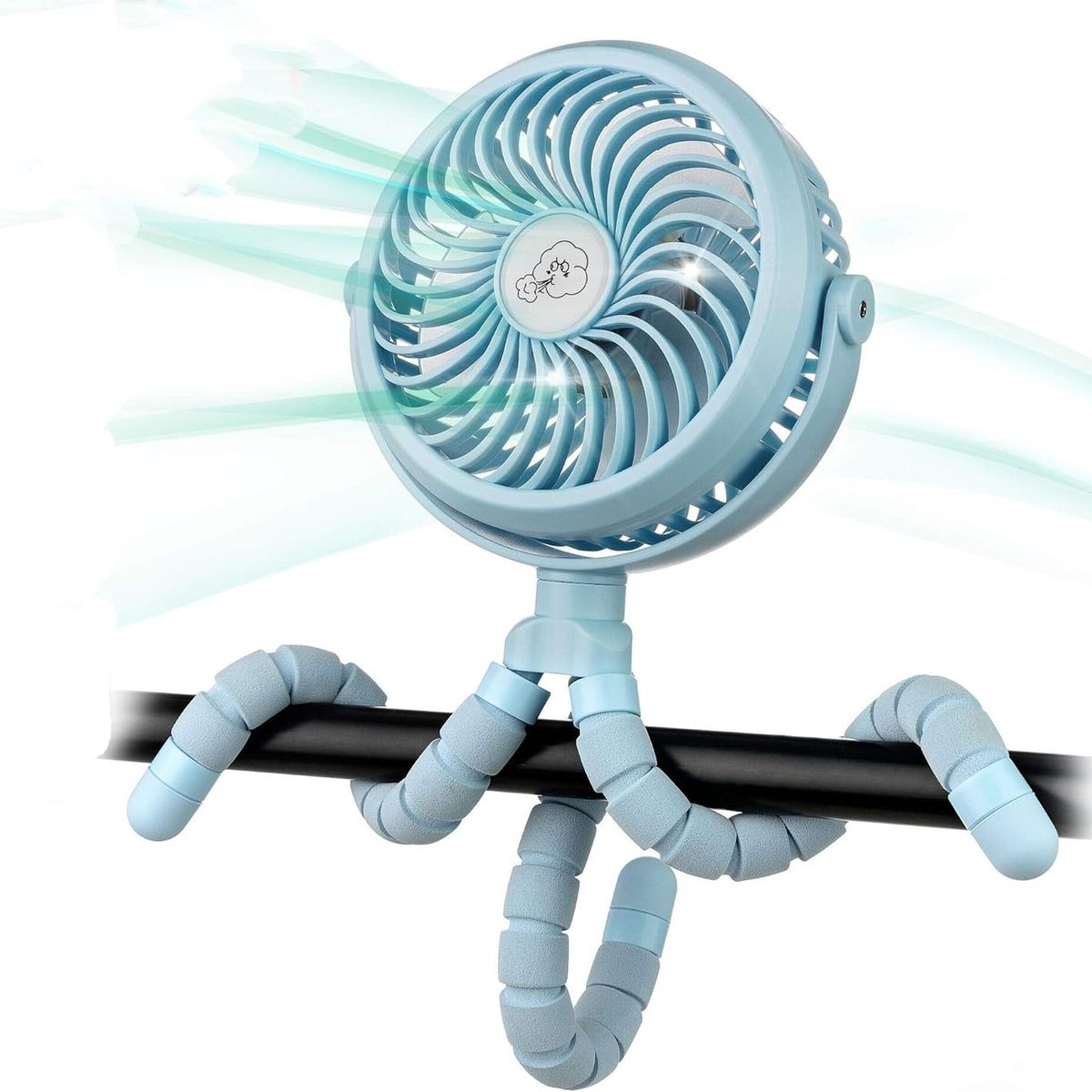 Amacool Battery-Operated Stroller Fan