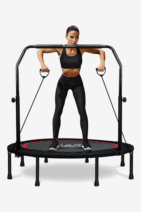 40" Fitness Trampoline Adult Kid Folding Jumping Gym Workout Indoor Exercise