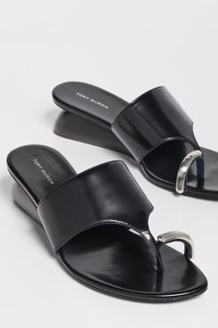 Tory Burch Pierced Wedge Sandal