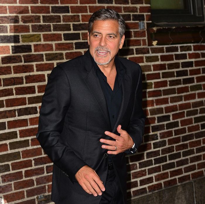 Italian for Mr. Clooney.