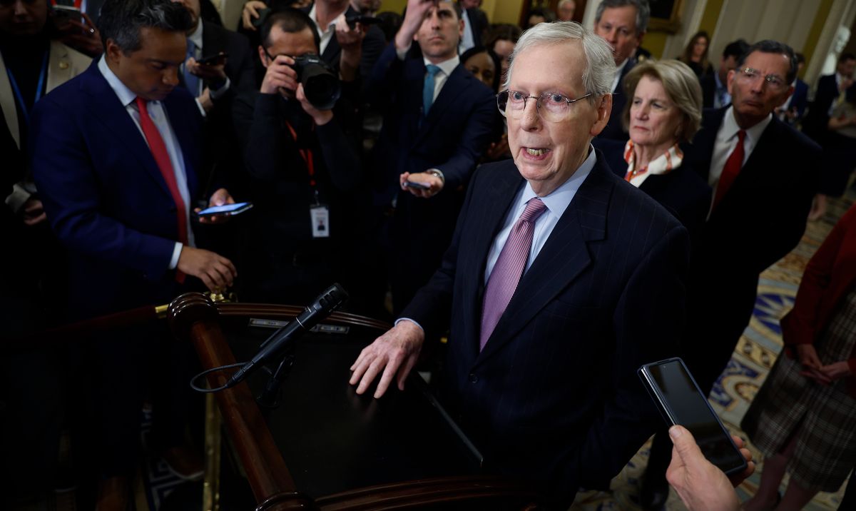 Senators Meet For Policy Luncheons On Capitol Hill