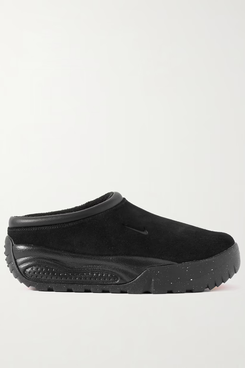 Nike ACG Rufus Leather-Trimmed Suede Slip-On Sneakers