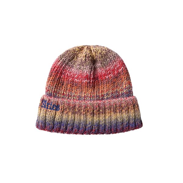 Aries Rib Knit Space Dye Beanie