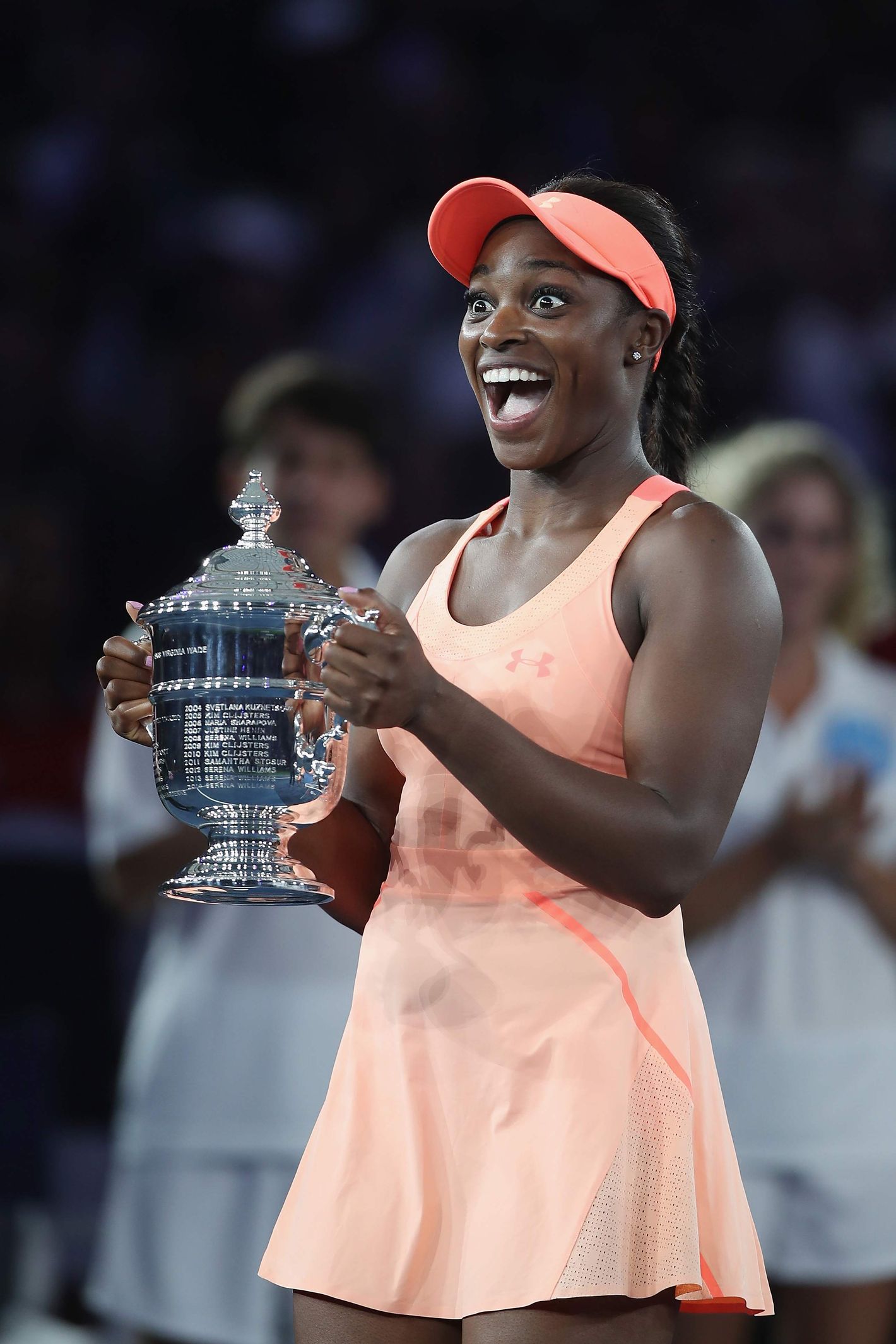 Sloane Stephens Had the Best Smile Ever After the U.S. Open