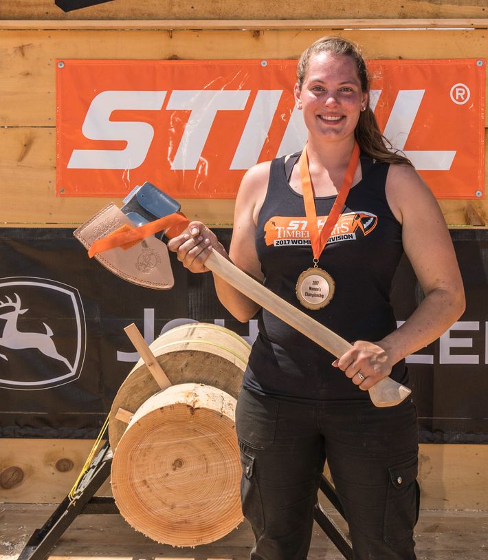 Five Hours in New York With STIHL Timbersports Lumberjills