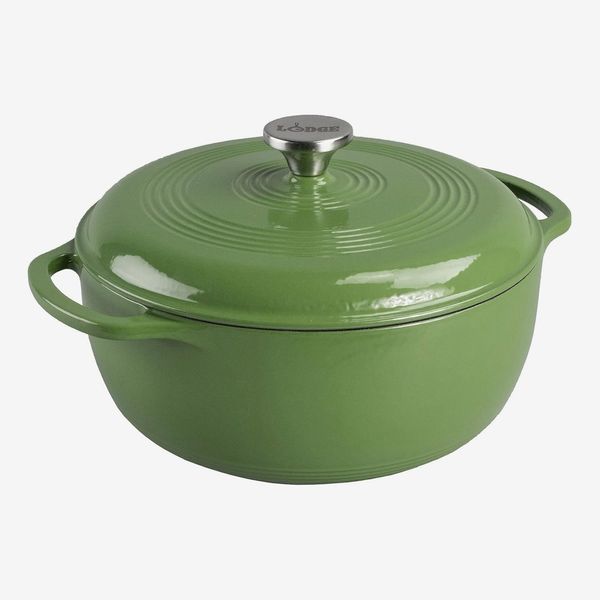 Lodge 6-Quart Enameled Cast Iron Dutch Oven