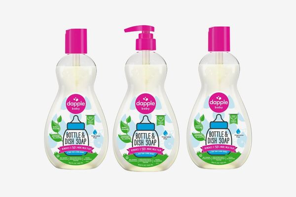 Dapple Baby Bottle and Dish Soap, 16.9 Ounces (3-Pack)