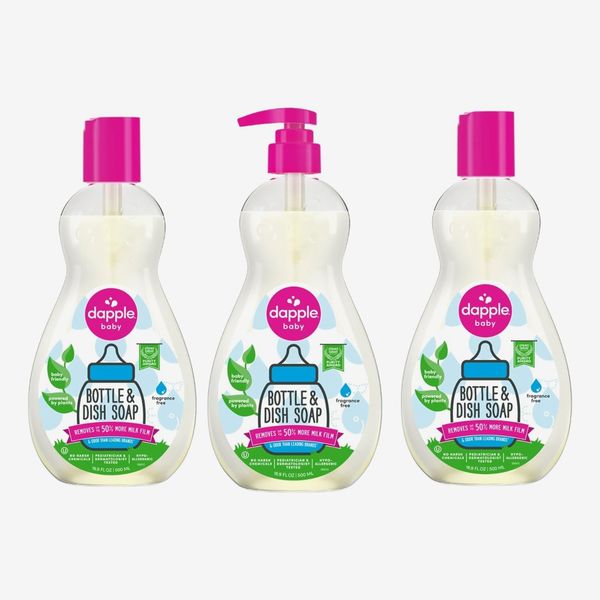 Dapple Baby Bottle and Dish Soap, 16.9 Ounces (3-Pack)