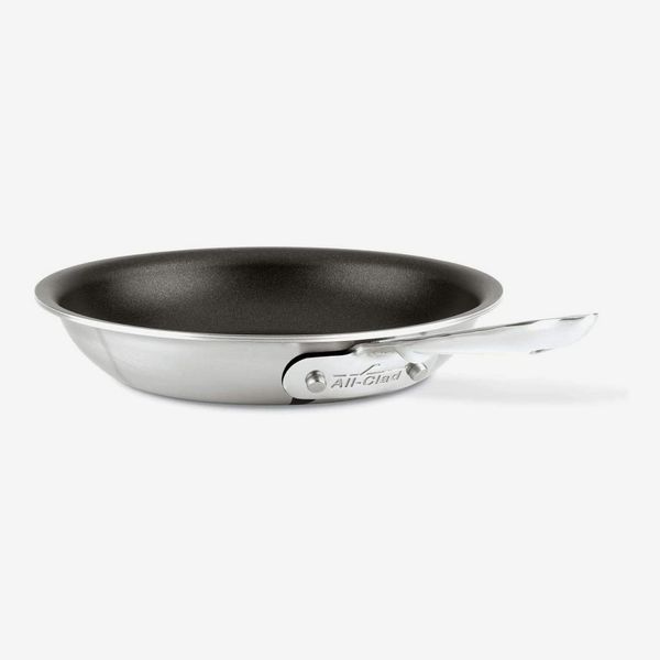 All-Clad D5 Brushed Stainless-Steel Nonstick Fry Pan