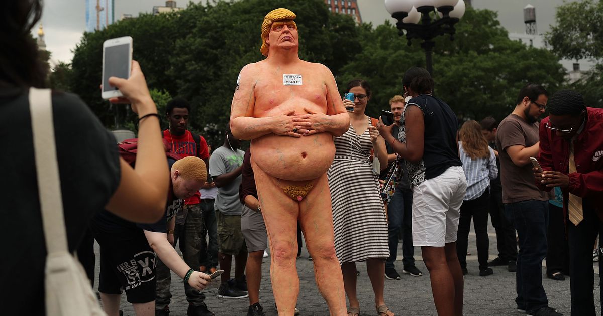 Nude trump Melania Trump,