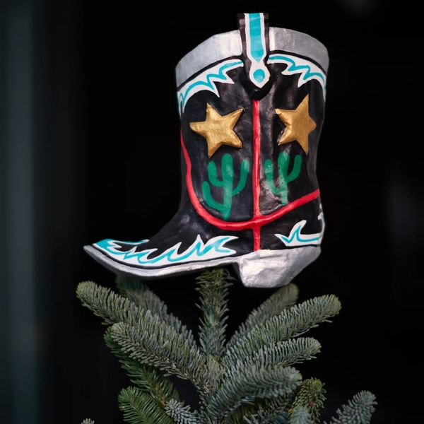 M. Wilkas Cowgirl Tree Topper