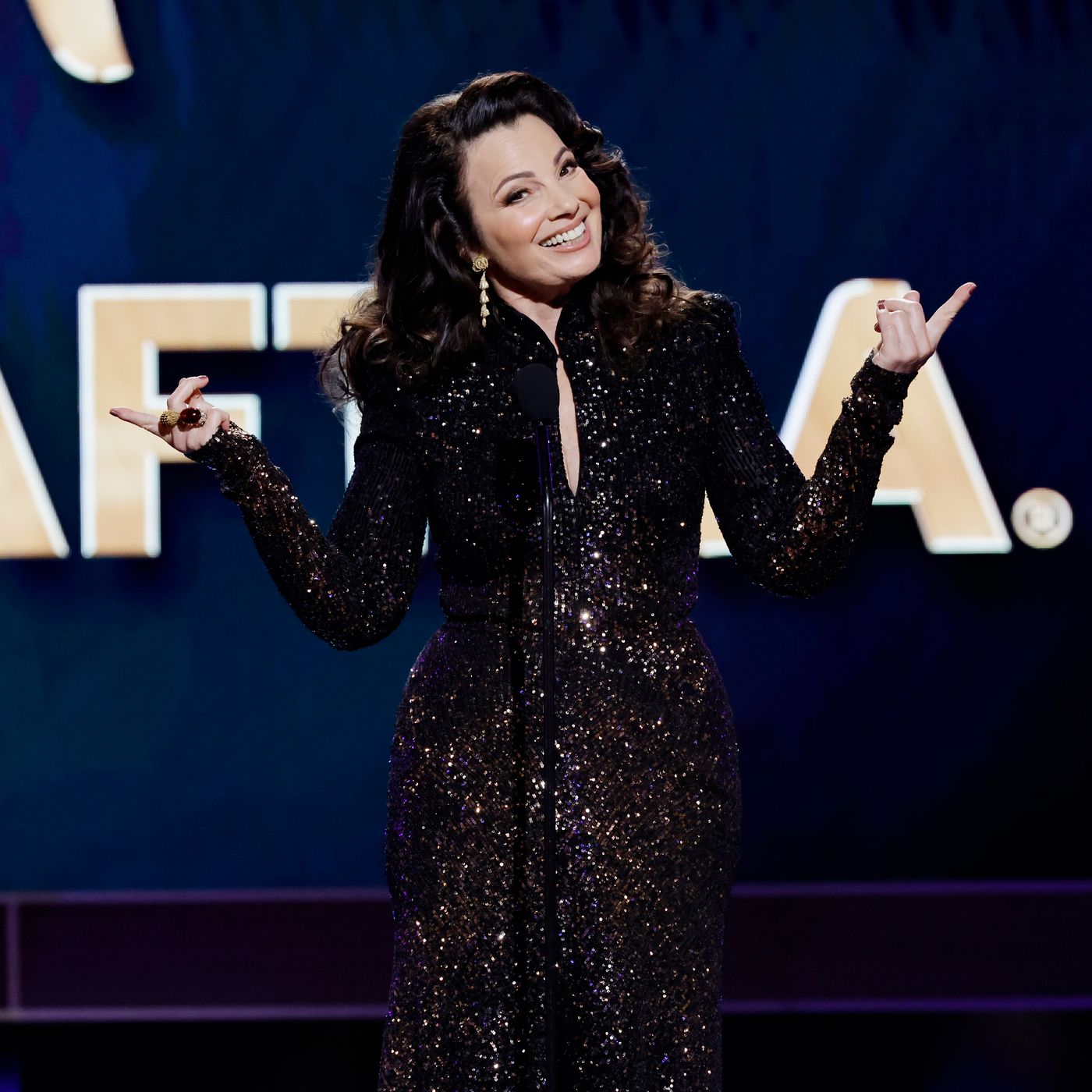 Fran Drescher's Toy Plushie is Stealing the Show at SAG-AFTRA Talks