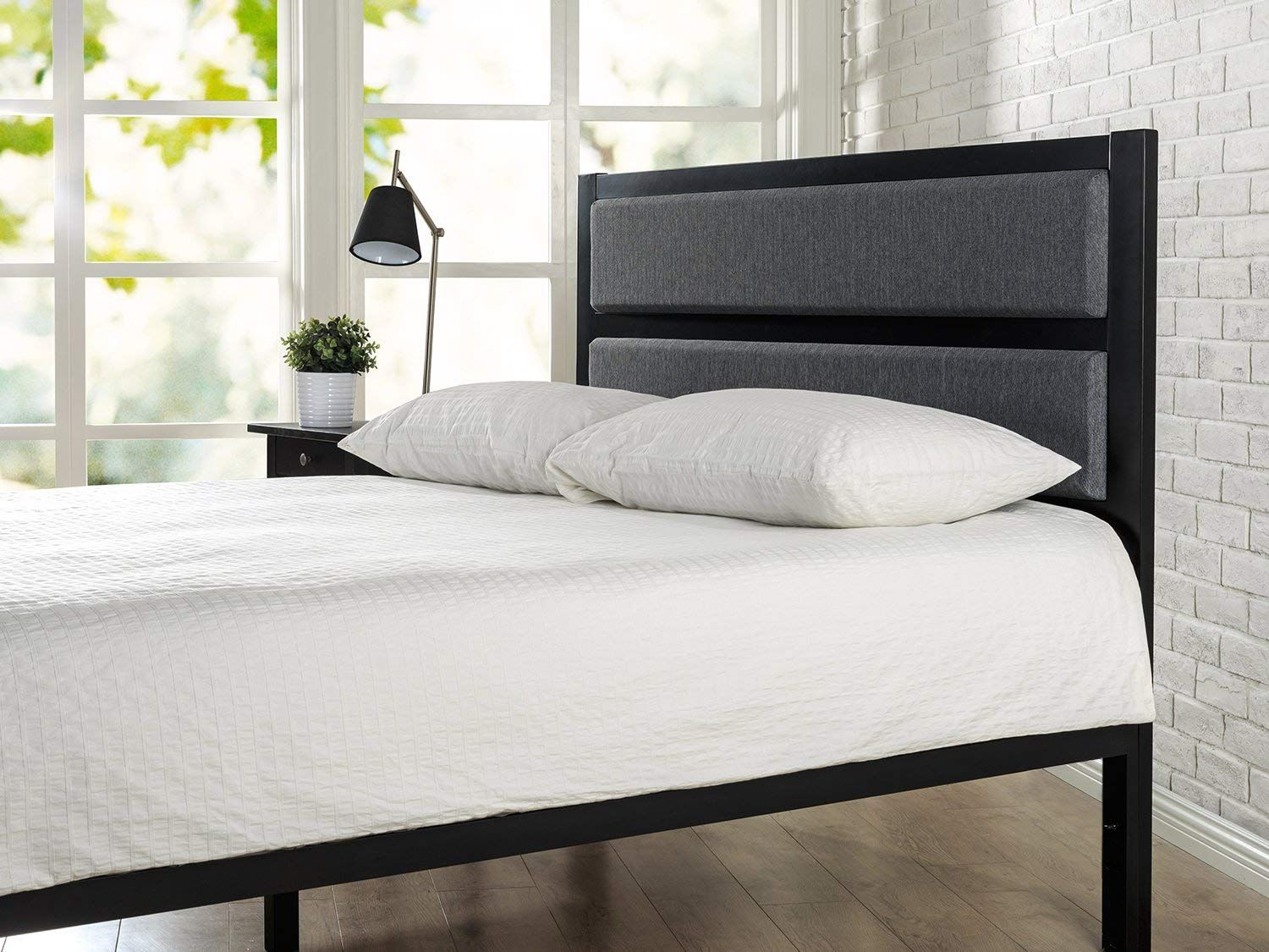 12 Best Headboards 2019 The Strategist, How To Bolt A Metal Headboard The Wall