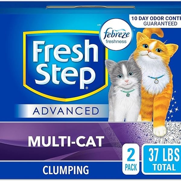 Fresh Step Advanced Multi-Cat Clumping Litter With Febreze - 27 Pounds