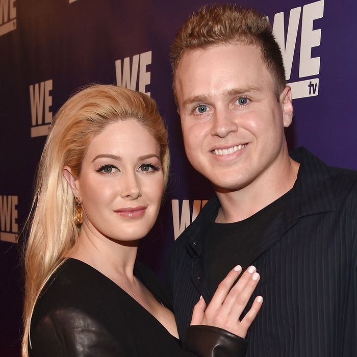 Heidi Montag And Spencer Pratt At The Beach