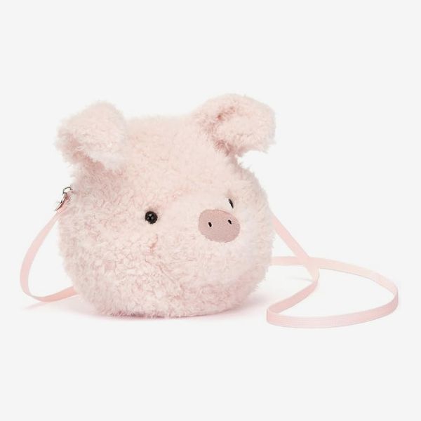 Jellycat Plush Crossbody Pig Bag