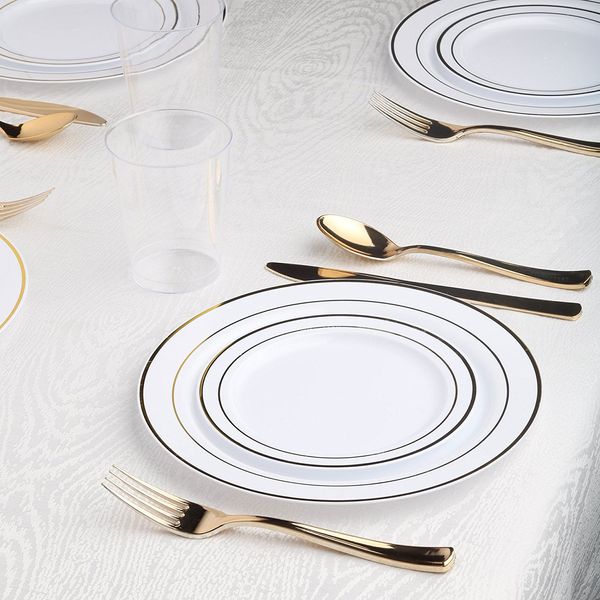 Ivory Heavy Duty 9-Inch Paper Plates