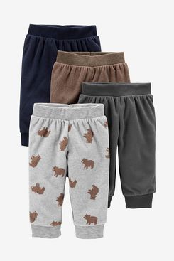 Simple Joys by Carter’s Baby Fleece Pants - 4 Pack