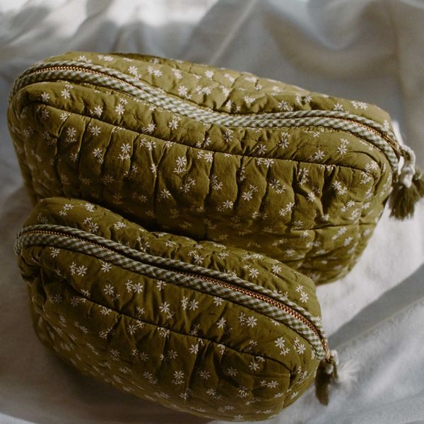 Dôen Quince Grande Quilted Pouch